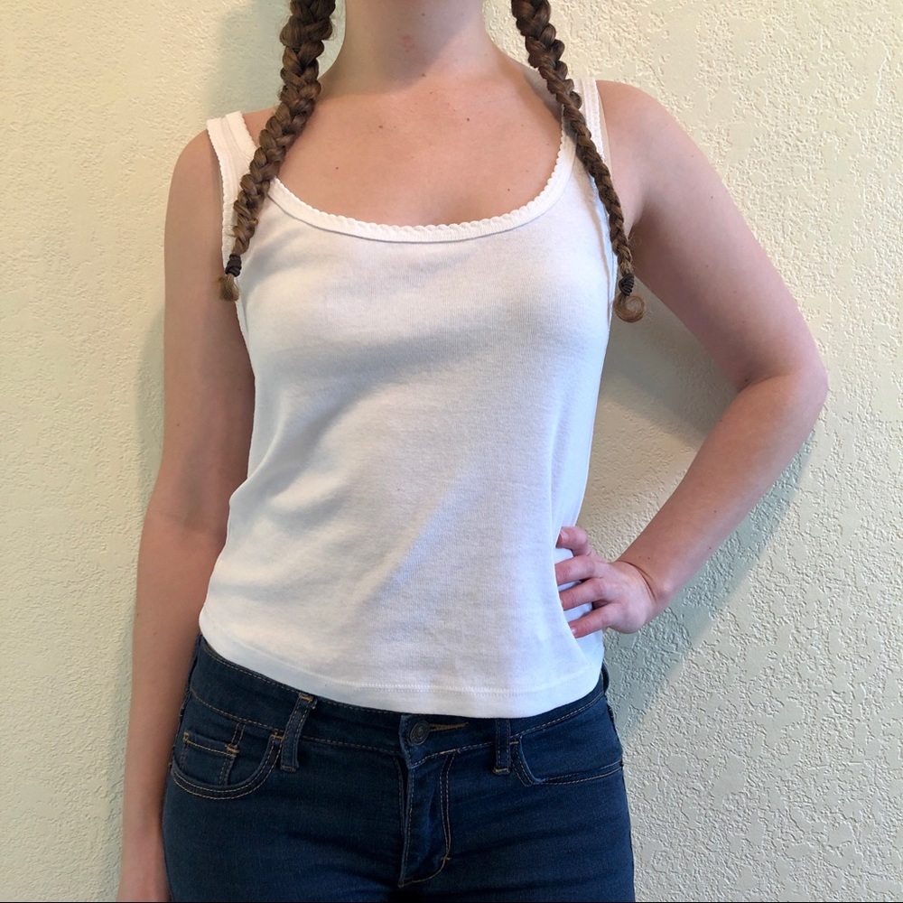 Wild Fable white tank top